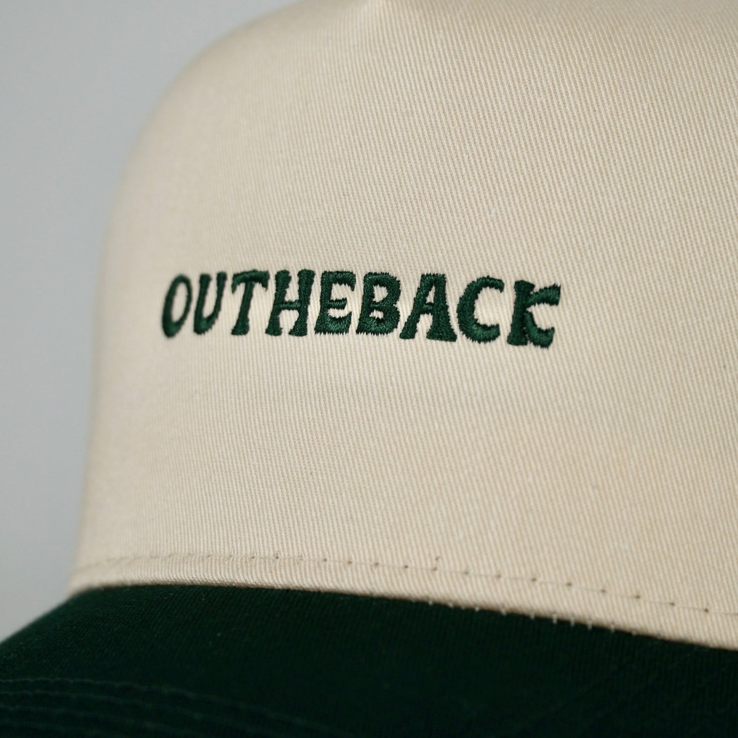 GREEN TWO-TONE CAP