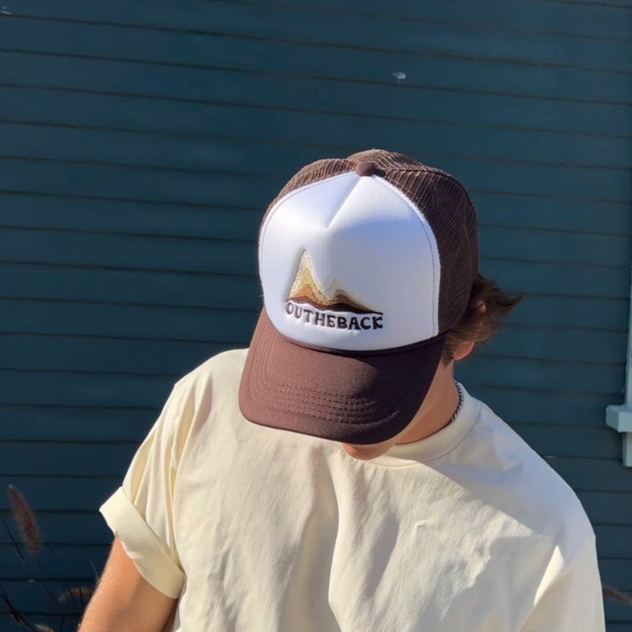 BROWN TRUCKER CAP
