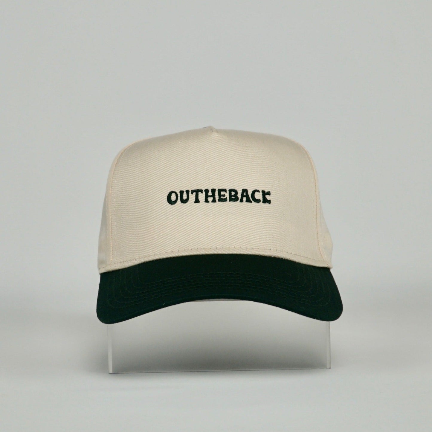 GREEN TWO-TONE CAP