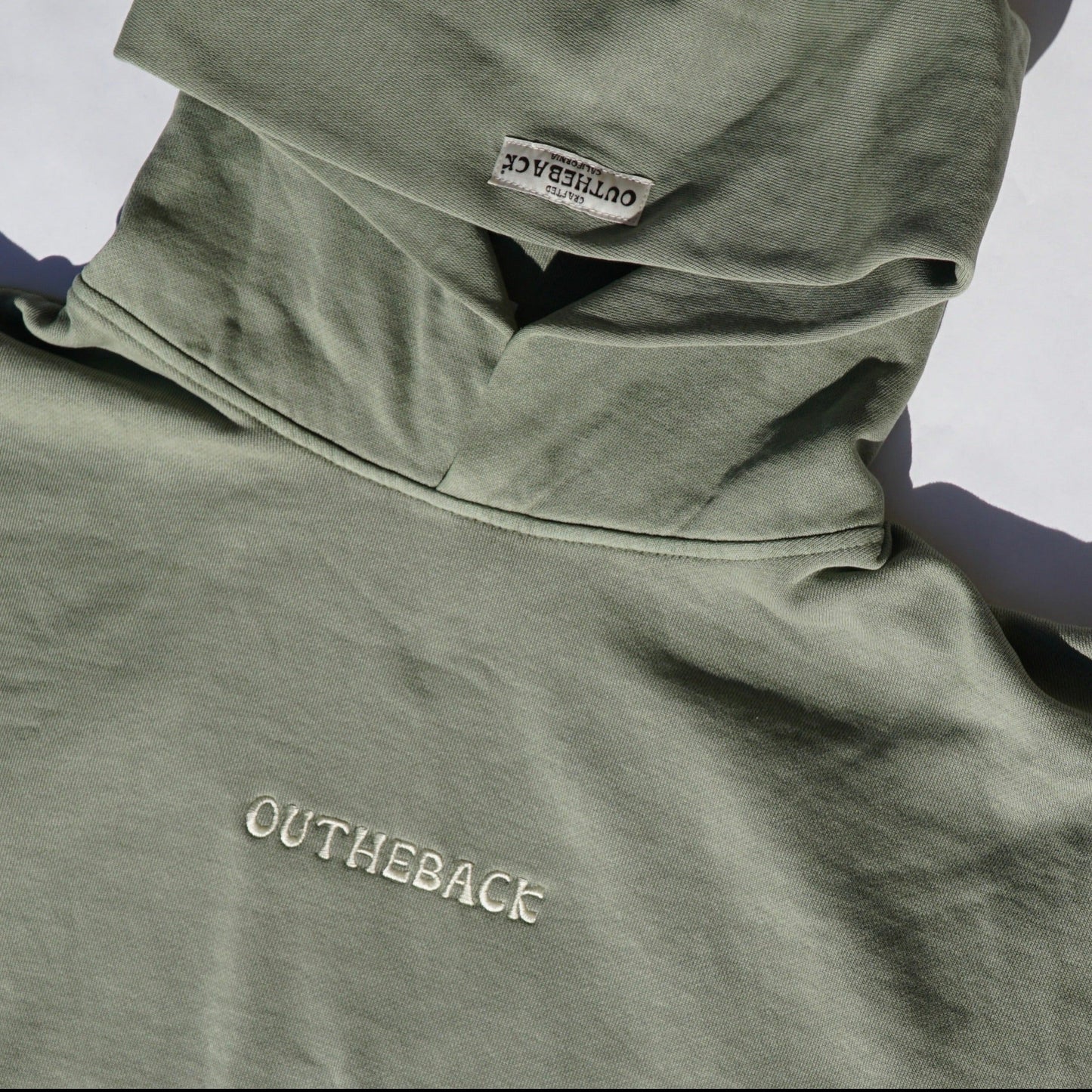 COMMUNITY CENTERED HOODIE - PASTEL GREEN
