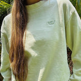 Mini Shaka Crewneck - Pistachio