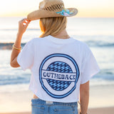 Checkered Wave T-shirt