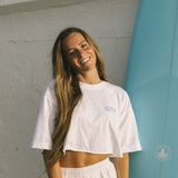 Coast to Coast Board Tee - White