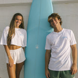 Coast to Coast Board Tee - White