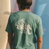 Stoked Iguana Tee - Green