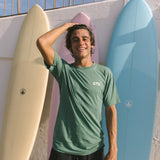 Stoked Iguana Tee - Green