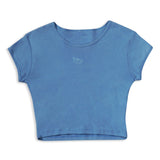 Crop Top- Baby Blue
