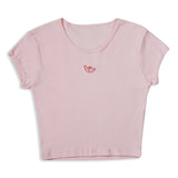Crop Top- Baby Pink