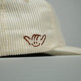 Cream Corduroy Hat