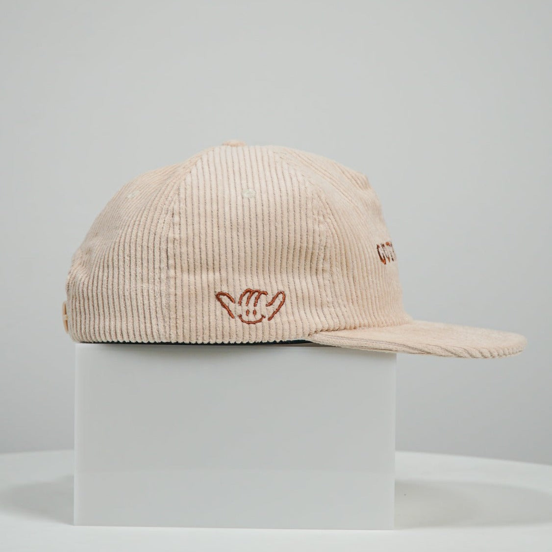 Khaki Cord Hat