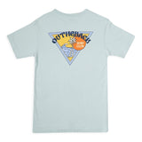 Vintage Triangle Tee - Baby Blue