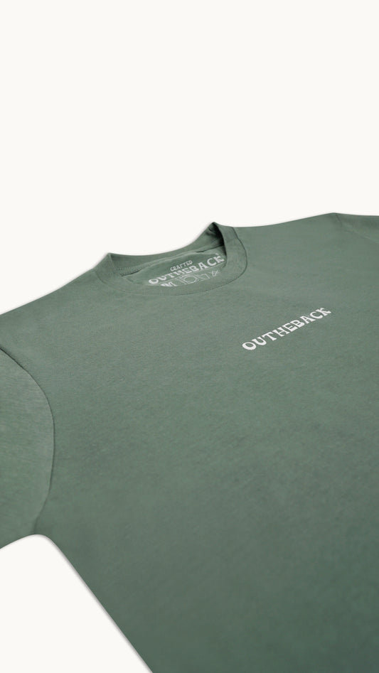Sage Green Centered T-Shirt