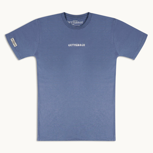 Blue Centered T-Shirt